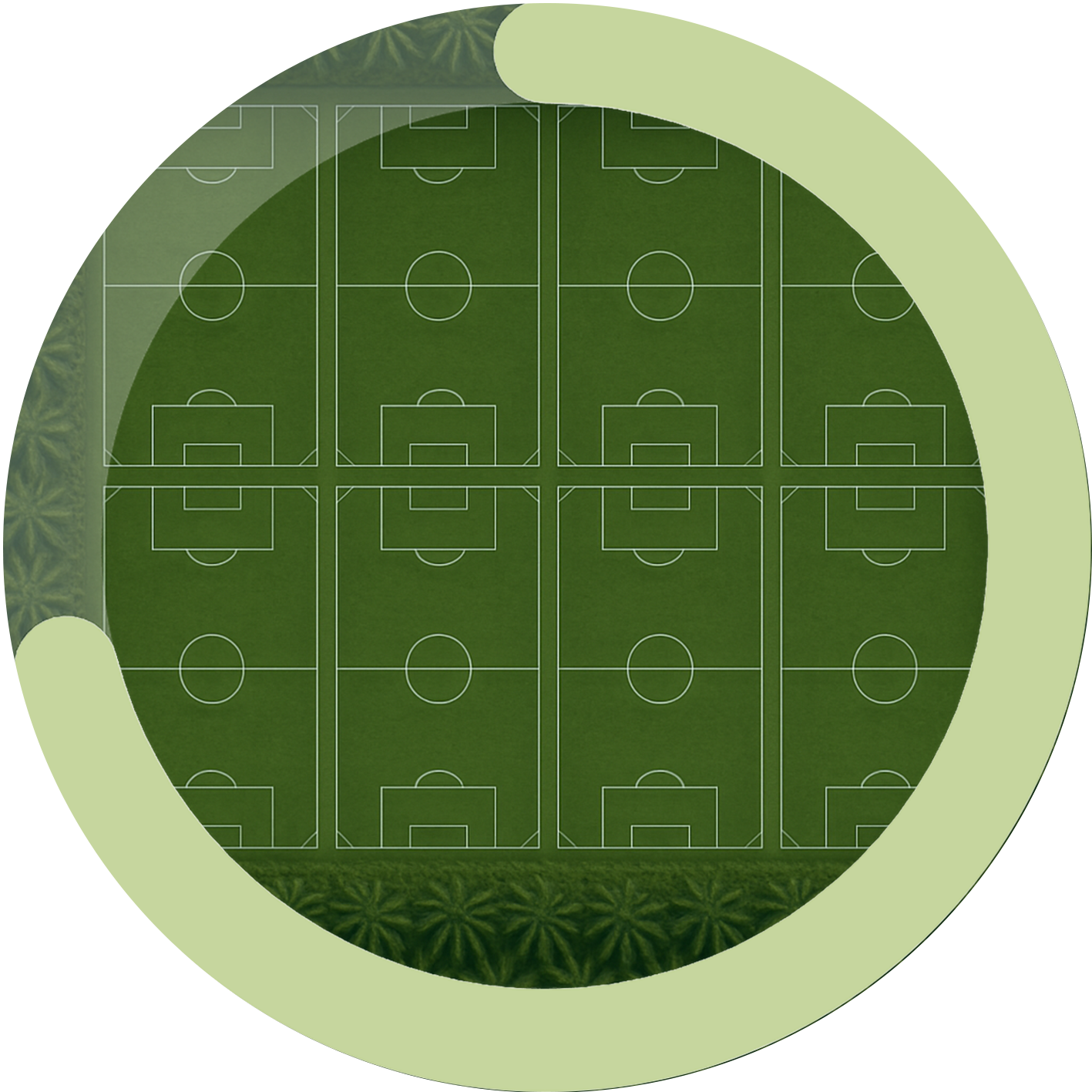 43 000 Football fields
